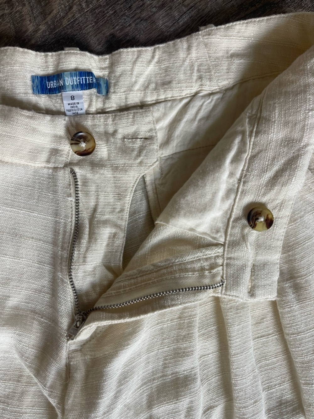 Urban Outfitters Martina low rise linen trouser pants - Picture 9 of 12